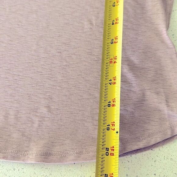 NWOT Free People Tee Activewear Movement Ruched Crew Neck Fitted Short Sleeve XS - Picture 9 of 10